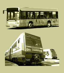 train bus