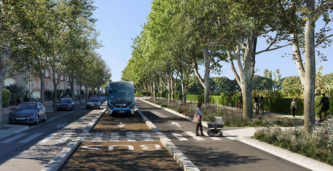 Photo de Concertation publique du BHNS du Grand Roissy : une nouvelle ligne de Bus à Villiers-le-Bel
