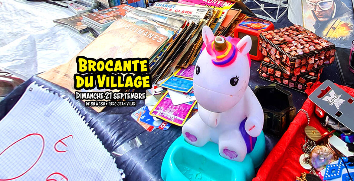 Photo de Brocante : Comment réserver sa place ?