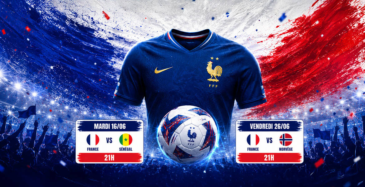 Photo de Coupe du Monde 2026 : Retransmisson des matchs de l'équipe de France