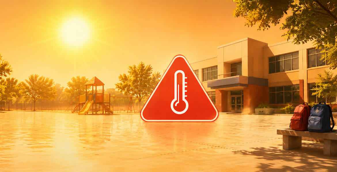 Photo de Vigilance rouge canicule : écoles et crèches fermées les 22 et 23 juin